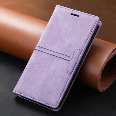 For Samsung S24 S23 S22 S21 FE Note20 Ultra Plus Case Leather Wallet Flip Cover • $14.39