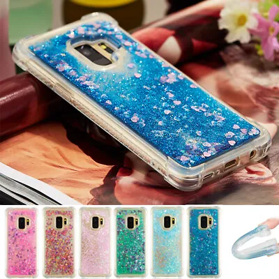 Dynamic Liquid Quicksand Glitter Shockproof Case Cover For Samsung Galaxy Phones • $15.99