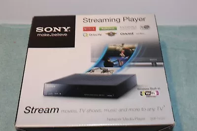 NEW Open Box Sony SMP-N100 Network Media Player Stream W/ Wi-Fi • $29.99