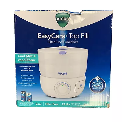 PUR Vicks EasyCare+ Top Fill Filter-Free Cool Mist Humidifier Small Rooms • $54.99