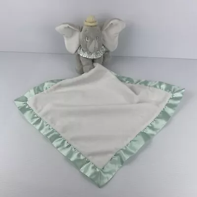 Dumbo Baby Comforter Security Blanket Plush Disney Baby Soft Toy Silky Edge • $34.95