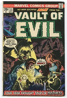 Vault Of Evil #22 (Marvel 1975) Klaus Janson Cover. Steve Ditko Interior Art.  • $7.99