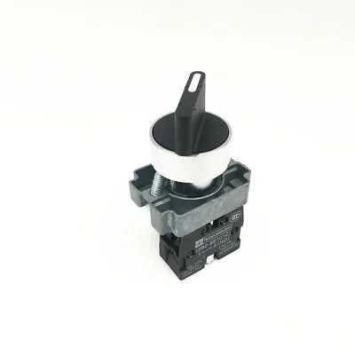 5pcs XB2 BD21 Selector Switch 2 Position 1 NO Latching Rotary Switch Maintained • $13.53