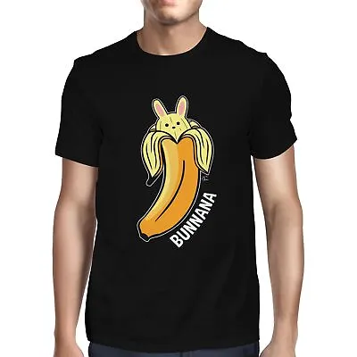 1Tee Mens Bunnana Rabbit T-Shirt • £7.99