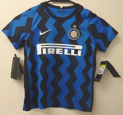 Inter Milan Junior 20/21 Football Shirt-small-104-110cm • £20