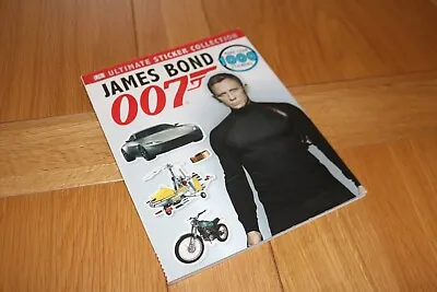 James Bond Ultimate Sticker Collection Book Daniel Criag Activity Childrens 2015 • £2