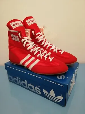 NEW - Size 12 - Rare Vintage Adidas PIN Wrestling Shoes NO Combat Speed Teal 88s • $500
