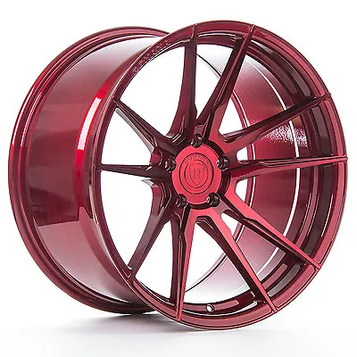20” Rohana Rf2 Gloss Red Concave Wheels For Mercedes W212 E350 E400 E550  • $2520