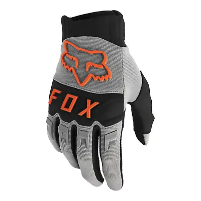 Fox Racing Dirtpaw Drive Motocross MX Gloves Pewter Grey Medium MED • $20