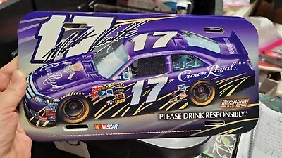 Matt Kenseth #17 Crown Royal  License Plate With Car • $9.99