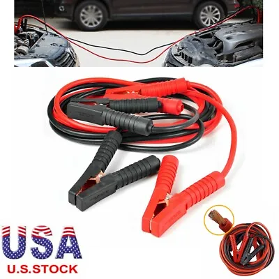 Heavy Duty Industrial Jumper Booster Cables 3000 Amp 2 Gauge 2 Awg 20 Feet • $33.90