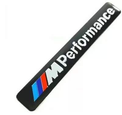 M Performance Self Adhesive Badge For BMW E90 M3 E60 F30 E92 E60 M5 Alloy • $9