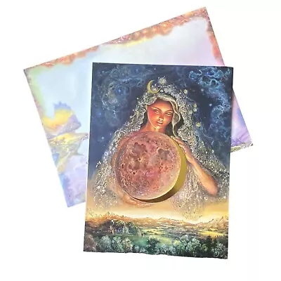 MOON GODDESS Josephine Wall Vintage Unused ENCOURAGEMENT Greeting Card Envelope • $5.95