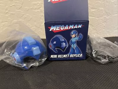 Mega Man Mini Helmet Replica - BLUE Mega Buster - Capcom LootCrate Exclusive • $24.99