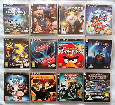 PS3 Disney Games For Kids Buy 1 Or Bundle Up Sony PlayStation 3 UK • £15