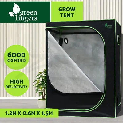 $89.95 • Buy Greenfingers Grow Tent 120 X 60 X 150cm Hydroponics Indoor Kit Grow System