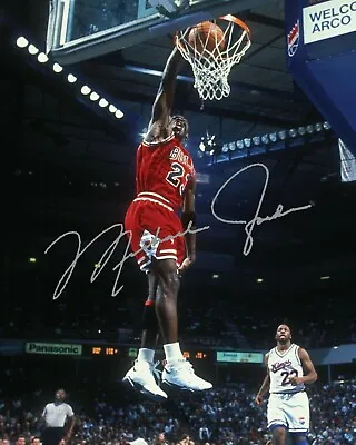 Michael  Jordan  -  8  X  10  Glossy  Signed  Photo  Reprint • $6.75