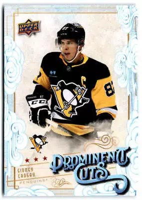 2023 UD National Wrapper Redemption Prominent Cuts #PC-4 SIDNEY CROSBY   • $9.99