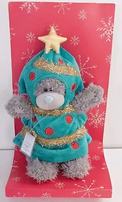 Me To You Bear 11   Limited Edition Xmas Tree Christmas Outfit Soft Toy • £9.99