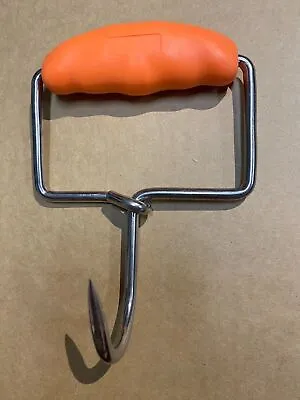 New Butchers Hook Stainless Steel Square Boning Hook With Round Moulded Grip 15c • $40.95