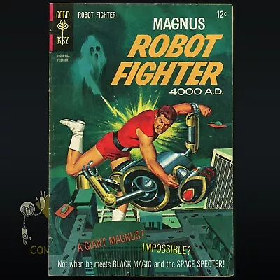 Gold Key Comics MAGNUS ROBOT FIGHTER #21 1963 Solid Mid Grade! • $10