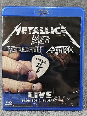 Metallica Slayer Megadeth The Big 4: Live From Sofia Bulgaria (Blu-ray 2010) • $59.99