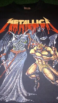 Metallica Executioner Shirt Rare Justice Demon Tour Bootleg Design • $75