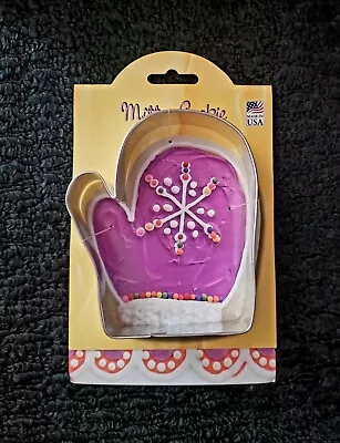 Mitten Cookie Cutter Ann Clark Tin Plated Steel 4 Inches • $7.95