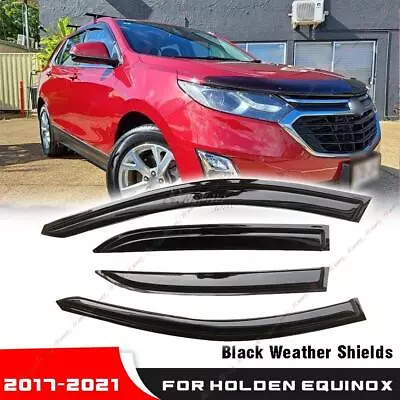 Stick-On Weather Shields Weathershields For Holden Equinox 2017+ Sun Visors • $47.29