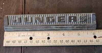  Vintage Jungers Stove & Range Company Logo Badge - Emblem • $16.95