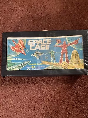 Vintage Space Case 1980s Tara Toys With Tray Action Figure Holder • $12