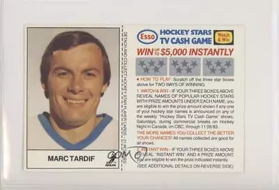 1983-84 ESSO Hockey Stars TV Cash Game Marc Tardif • $2.77