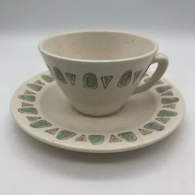 Metlox California Poppytrail-NAVAJO COFFEE/TEA CUP & SAUCER-Mid Century • $5.99