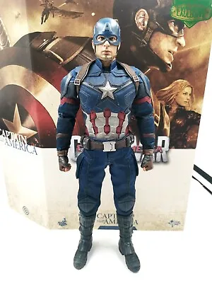 Body Figure Head Hot Toys HT MMS360 Collectible HT Captain America Civil War 1/6 • $386.11