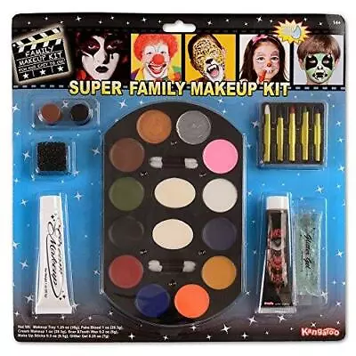 Kangaroo Super Jumbo Value Deluxe Family Makeup Kit; Halloween Makeup • $12.89