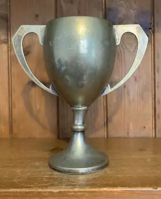 1950 Horse Riding Vintage Silver Plate Trophy • $44.20