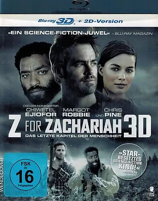 BLU-RAY - Z For Zachariah 3D - Das Letzte Kapitel Der Menschheit (2015) • £16.27