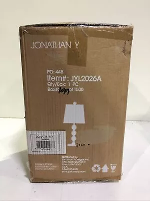 Jonathan Y JYL2026A Hudson 20 In. H Clear/Chrome Crystal Mini Table Lamp • $28.49