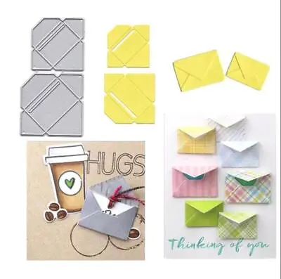 Metal Cutting Dies Envelope Scrapbooking Paper Craft  Mould Blade Punch Stencils • $6.66