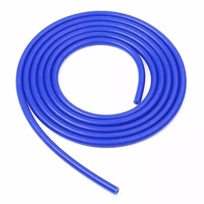 $8.81 • Buy 5/32  Vacuum Silicone Hose Blue 4mm Intercooler Coupler Pipe Turbo 10 Feet