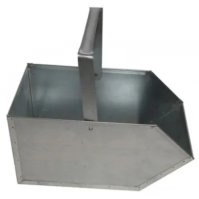 £12.68 • Buy Coal Bucket Galvanised Small Ash Wood Hood Container Scuttle Storage Fireside