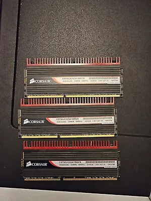 Corsair Dominator 6gb 3x2gb Ddr3 1866MHz Top Triple Channel • £40