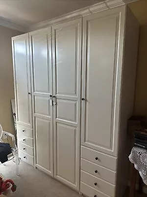 $200 • Buy White Dresser Closet - 8 Drawers, 4 Doors