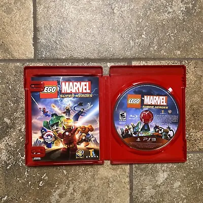 LEGO Marvel Super Heroes Sony PlayStation 3 PS3 Video Game Complete A/ Manual • $3