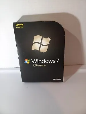 Microsoft Windows 7 Ultimate Edition Upgrade 32 & 64 Bit • $49.99