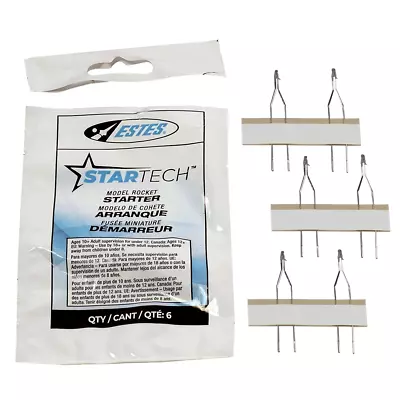 Estes 23012302 2303 Startech Starters For Model Rocket Engines (6pk) • $11