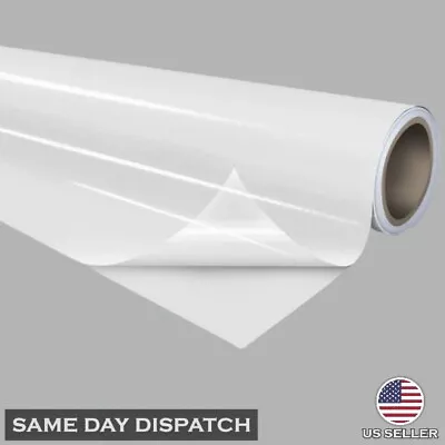 Clear Self-Adhesive Lamination Vinyl Roll For Die Cutters • $11.37