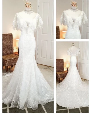 $199 • Buy New Wedding Dress, Size 4 - Bridal Shop Clearance Gowns