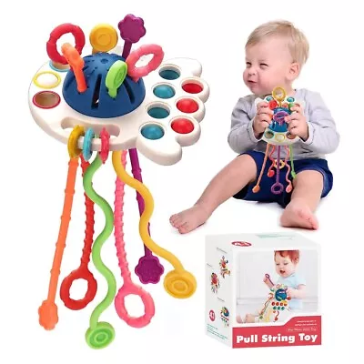 Sensory Toys 6-12-18 Months String Toys For Fine Motor Skills 1 2 Year Old • £12