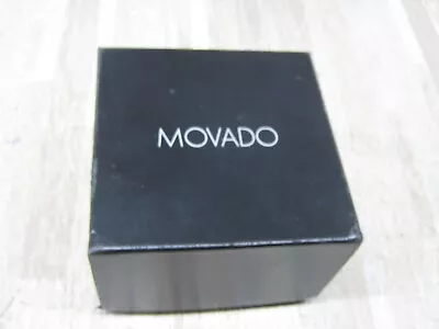 Movado Black Two Tone Stainless Steel Museum 07.1.20.1198 Men's WristwatcNICE • $227.99